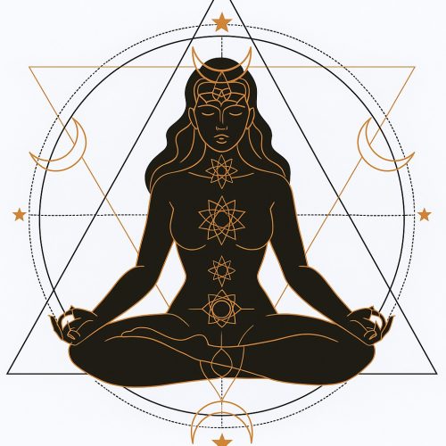 meditation illustration Image